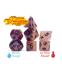 Chromomancy Dice - Flame Tongue